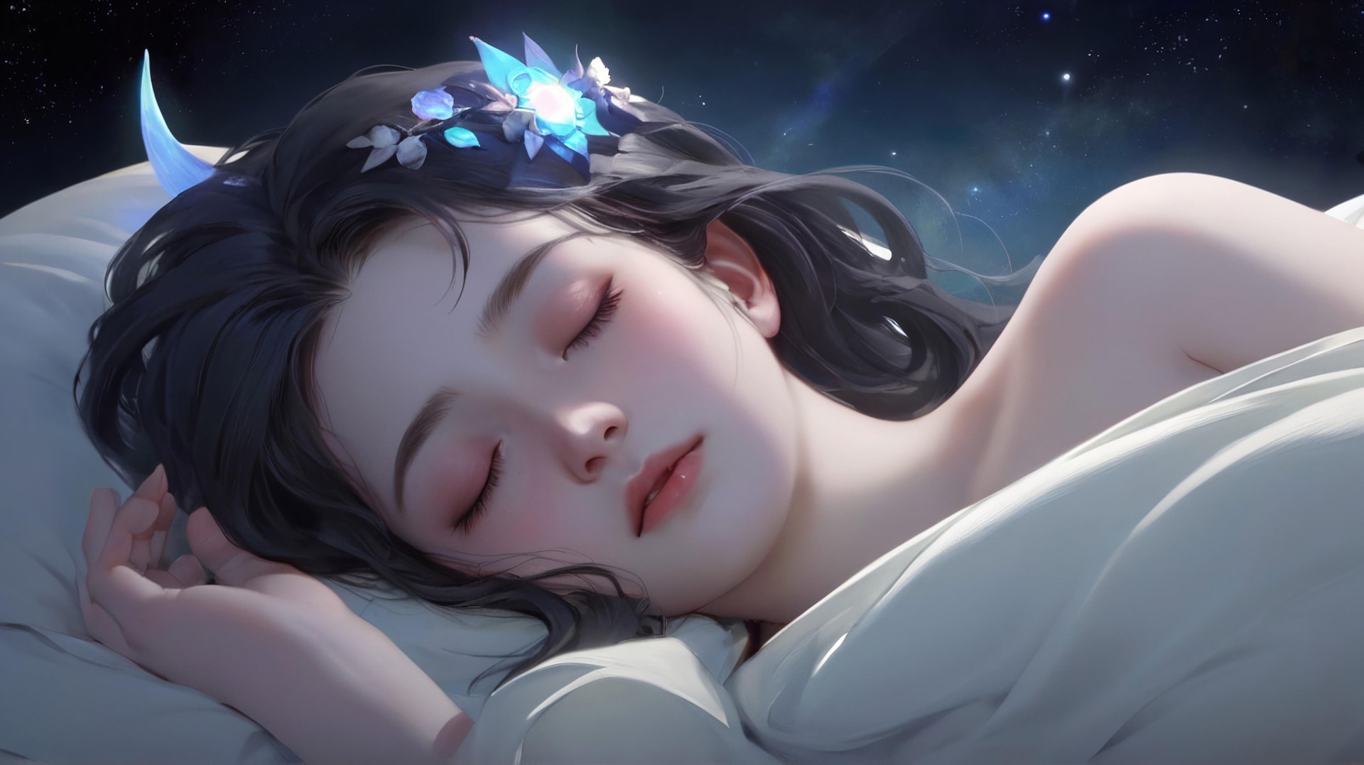 sleeping image